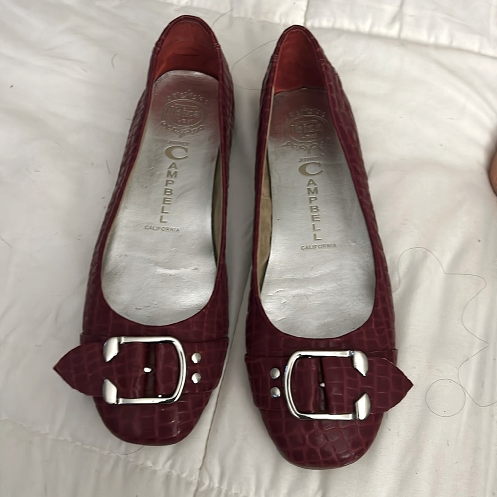 Red Flat Shoes
